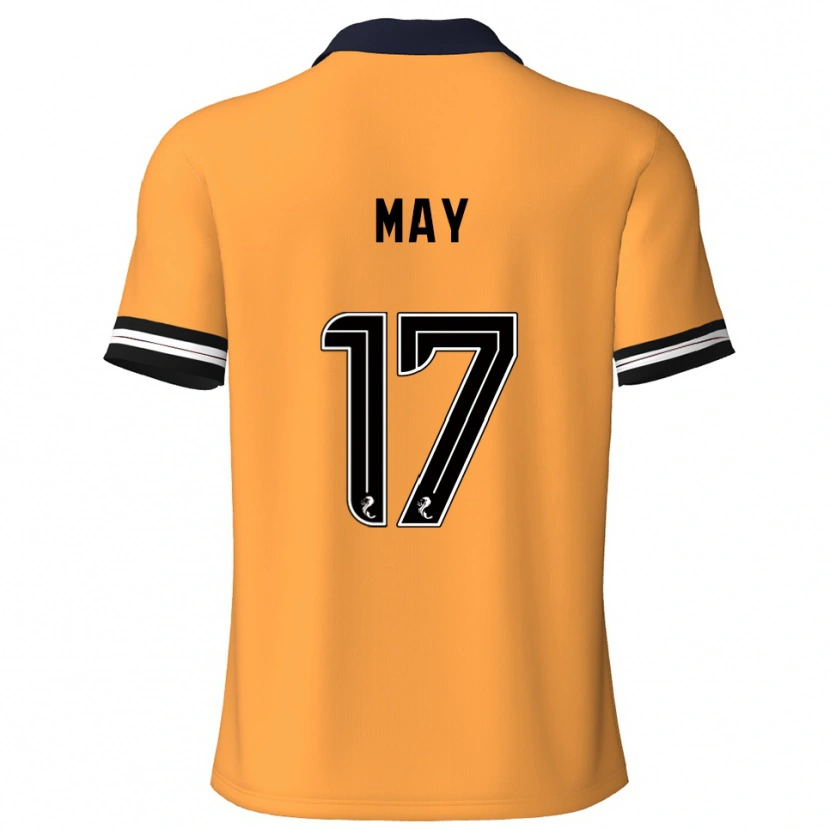 Danxen Damen Stevie May #17 Gelb Schwarz Heimtrikot Trikot 2025/26 T-Shirt Österreich