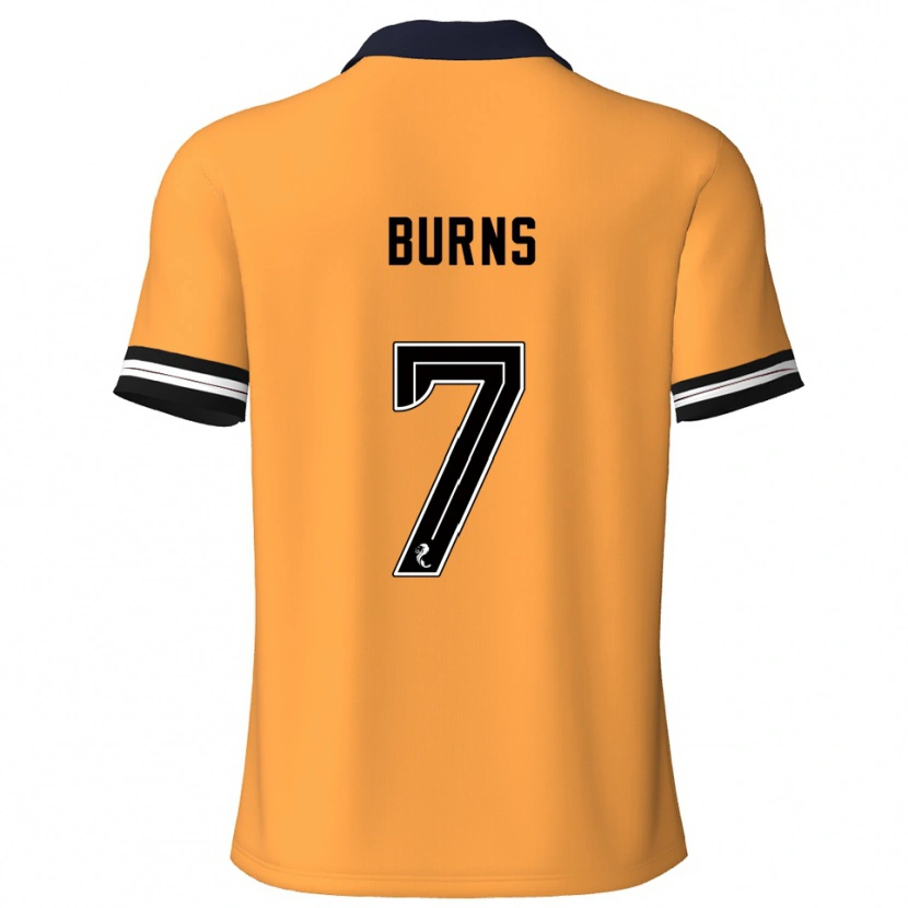Danxen Damen Erin Burns #7 Gelb Schwarz Heimtrikot Trikot 2025/26 T-Shirt Österreich