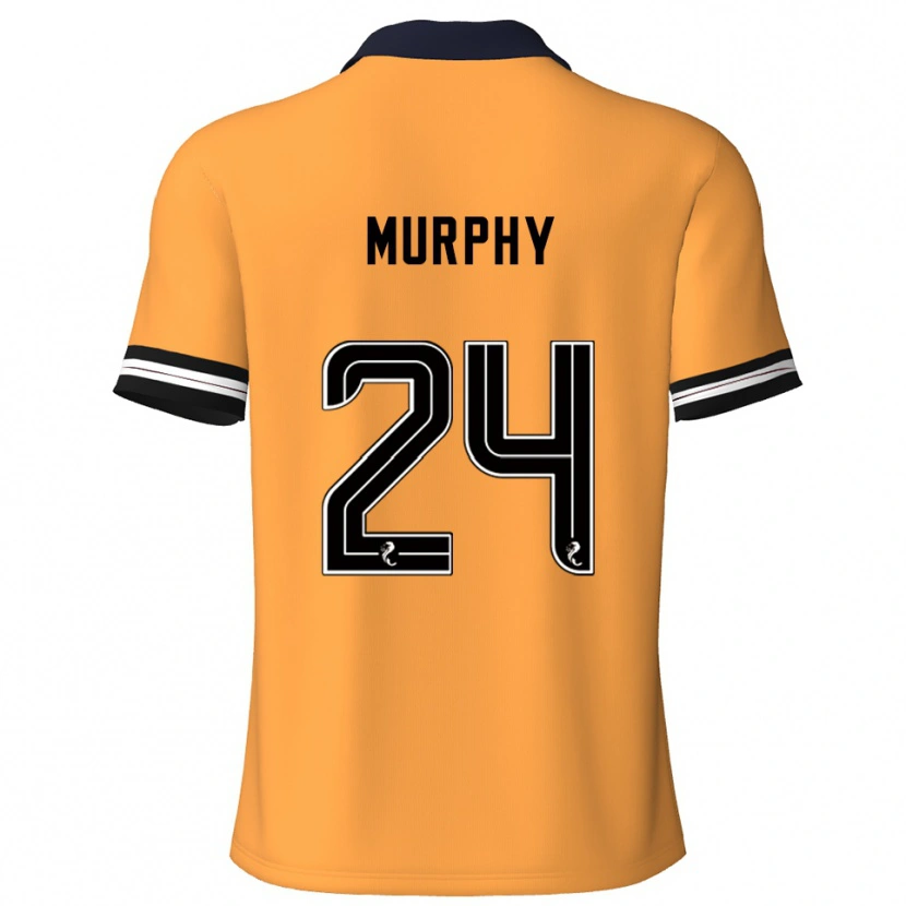 Danxen Damen Jessica Murphy #24 Gelb Schwarz Heimtrikot Trikot 2025/26 T-Shirt Österreich