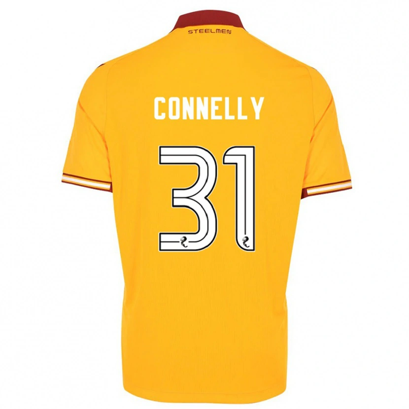 Danxen Damen Matty Connelly #31 Gelb Burgunderrot Heimtrikot Trikot 2025/26 T-Shirt Österreich