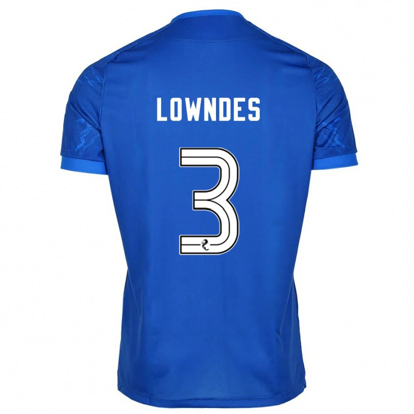 Danxen Damen Thomas Lowndes #3 Blau Weiß Heimtrikot Trikot 2025/26 T-Shirt Österreich