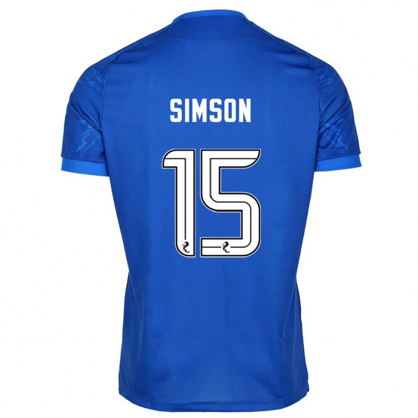 Danxen Damen Steffi Simson #15 Blau Weiß Heimtrikot Trikot 2025/26 T-Shirt Österreich