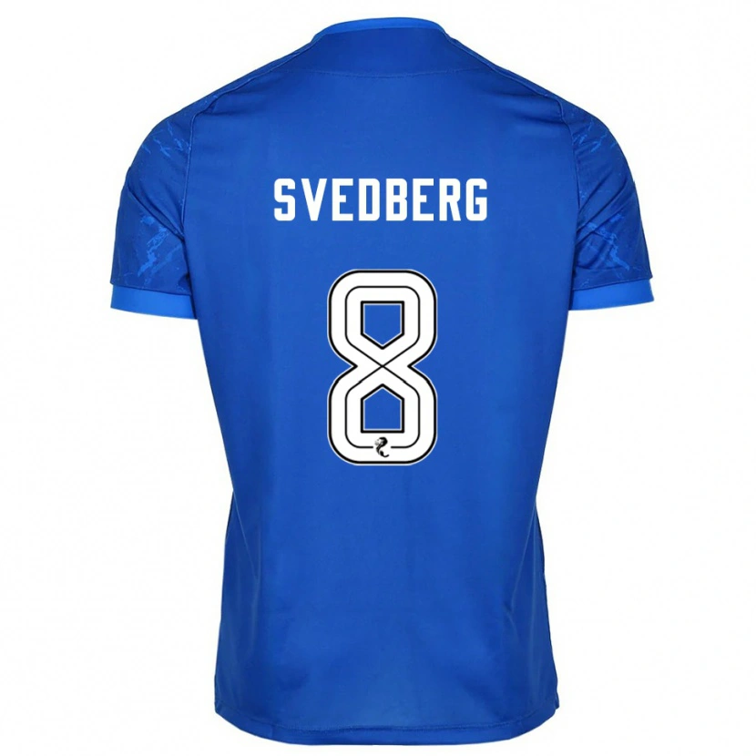 Danxen Damen Jonathan Svedberg #8 Blau Weiß Heimtrikot Trikot 2025/26 T-Shirt Österreich