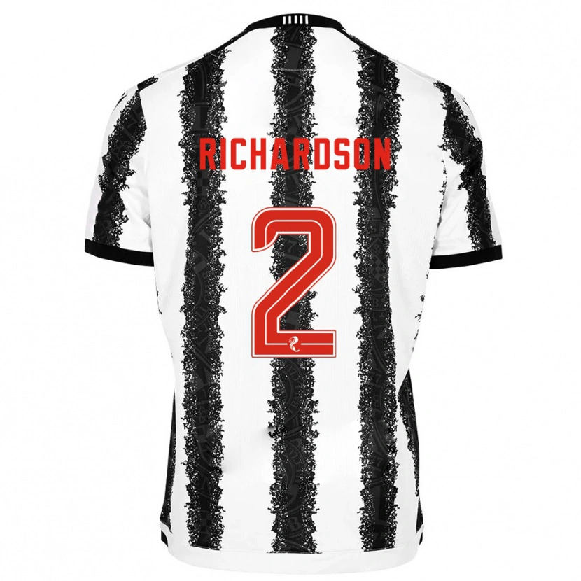 Danxen Damen Jayden Richardson #2 Weiß Schwarz Heimtrikot Trikot 2025/26 T-Shirt Österreich