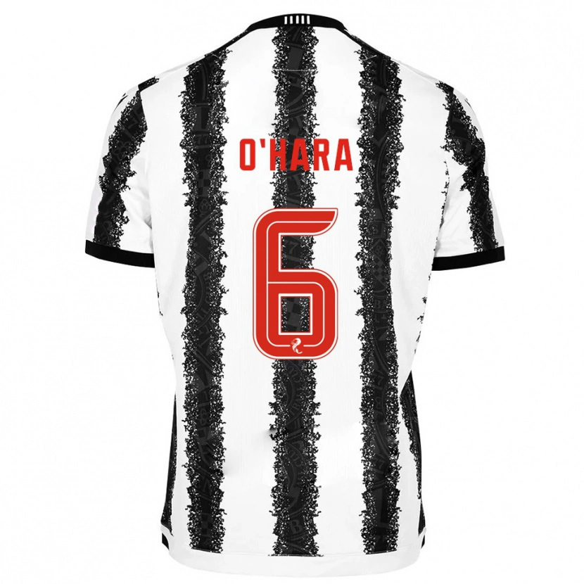 Danxen Damen Mark O'hara #6 Weiß Schwarz Heimtrikot Trikot 2025/26 T-Shirt Österreich