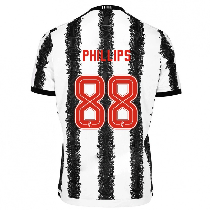 Danxen Damen Killian Phillips #88 Weiß Schwarz Heimtrikot Trikot 2025/26 T-Shirt Österreich