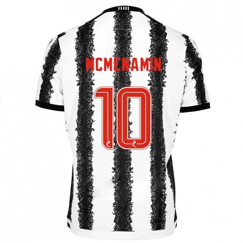 Danxen Damen Conor Mcmenamin #10 Weiß Schwarz Heimtrikot Trikot 2025/26 T-Shirt Österreich