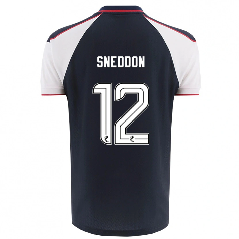 Danxen Damen Jamie Sneddon #12 Marine Weiß Heimtrikot Trikot 2025/26 T-Shirt Österreich