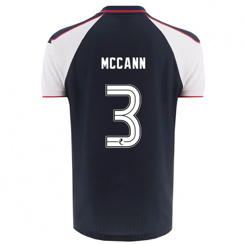 Danxen Damen Leon Mccann #3 Marine Weiß Heimtrikot Trikot 2025/26 T-Shirt Österreich