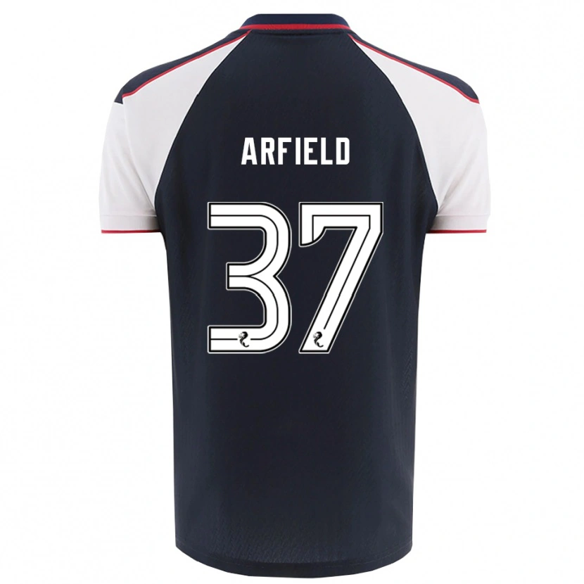 Danxen Damen Scott Arfield #37 Marine Weiß Heimtrikot Trikot 2025/26 T-Shirt Österreich