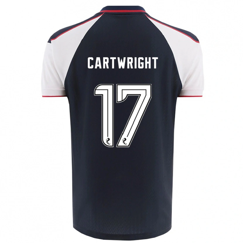 Danxen Damen Henry Cartwright #17 Marine Weiß Heimtrikot Trikot 2025/26 T-Shirt Österreich