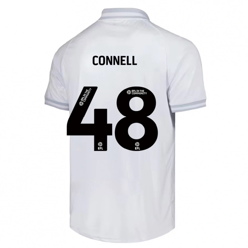 Danxen Damen Luca Connell #48 Weiß Grau Schwarz Auswärtstrikot Trikot 2025/26 T-Shirt Österreich