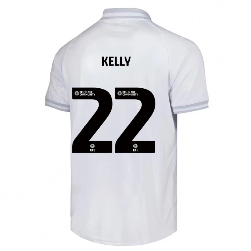 Danxen Damen Patrick Kelly #22 Weiß Grau Schwarz Auswärtstrikot Trikot 2025/26 T-Shirt Österreich
