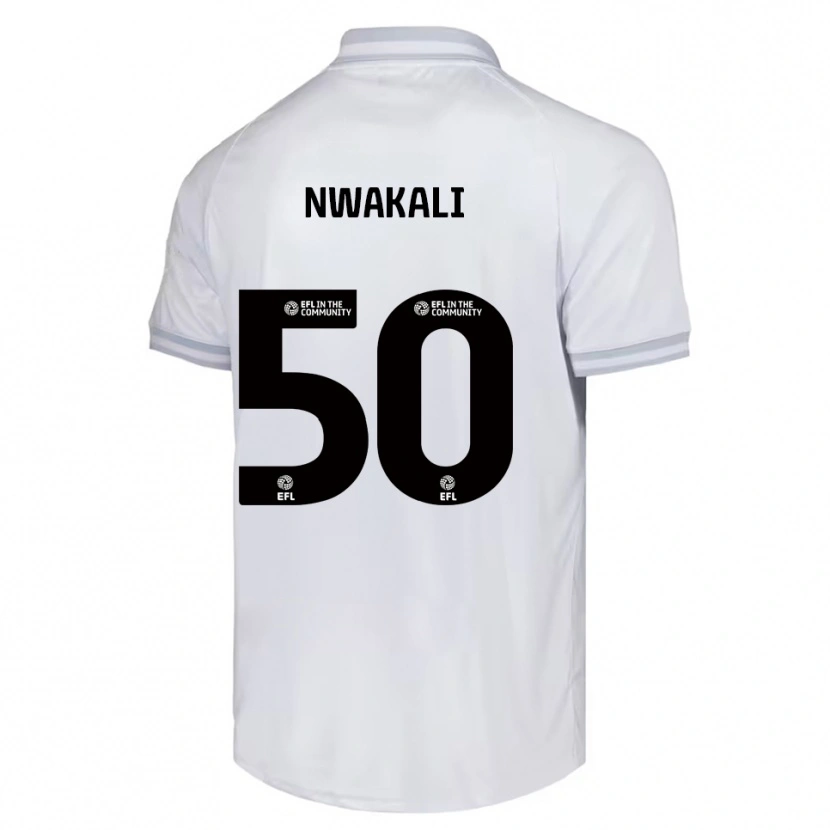 Danxen Damen Kelechi Nwakali #50 Weiß Grau Schwarz Auswärtstrikot Trikot 2025/26 T-Shirt Österreich