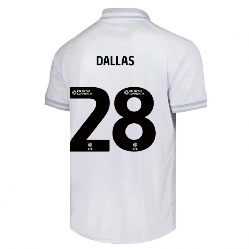 Danxen Damen Andy Dallas #28 Weiß Grau Schwarz Auswärtstrikot Trikot 2025/26 T-Shirt Österreich