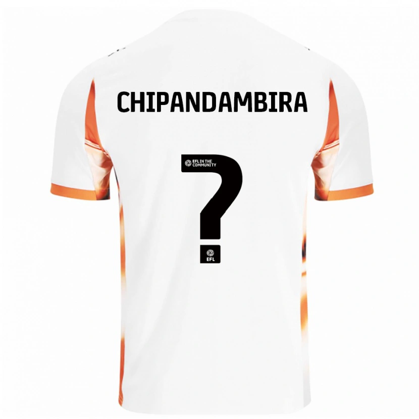 Danxen Damen Tafadzwa Chipandambira #0 Weiß Orange Schwarz Auswärtstrikot Trikot 2025/26 T-Shirt Österreich