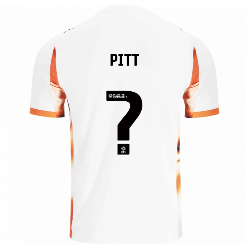 Danxen Damen Hannah Pitt #0 Weiß Orange Schwarz Auswärtstrikot Trikot 2025/26 T-Shirt Österreich