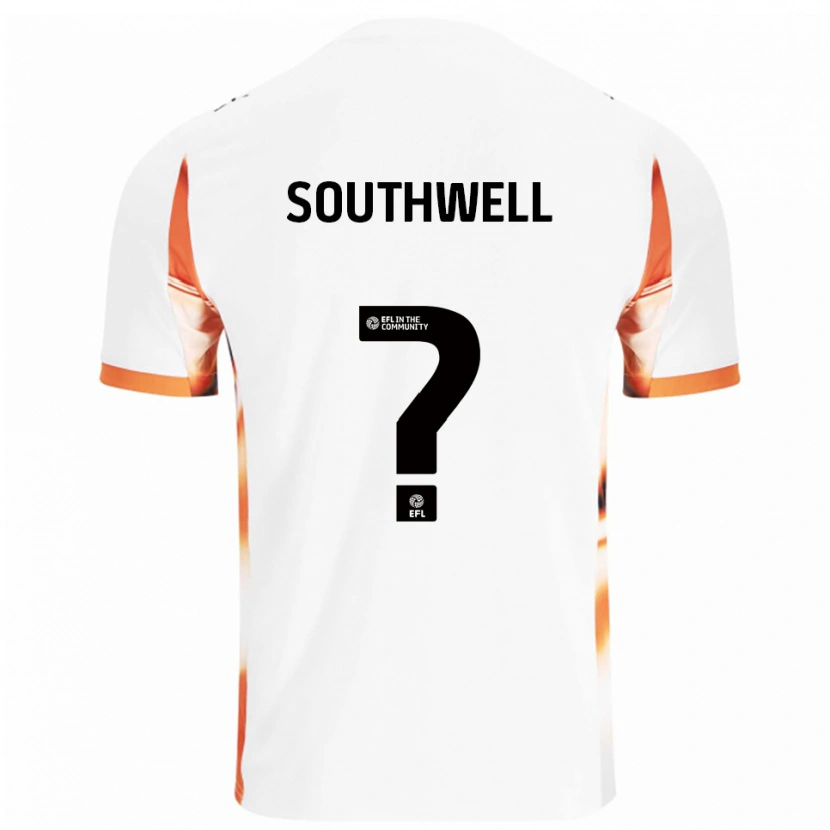 Danxen Damen Olivia Southwell #0 Weiß Orange Schwarz Auswärtstrikot Trikot 2025/26 T-Shirt Österreich