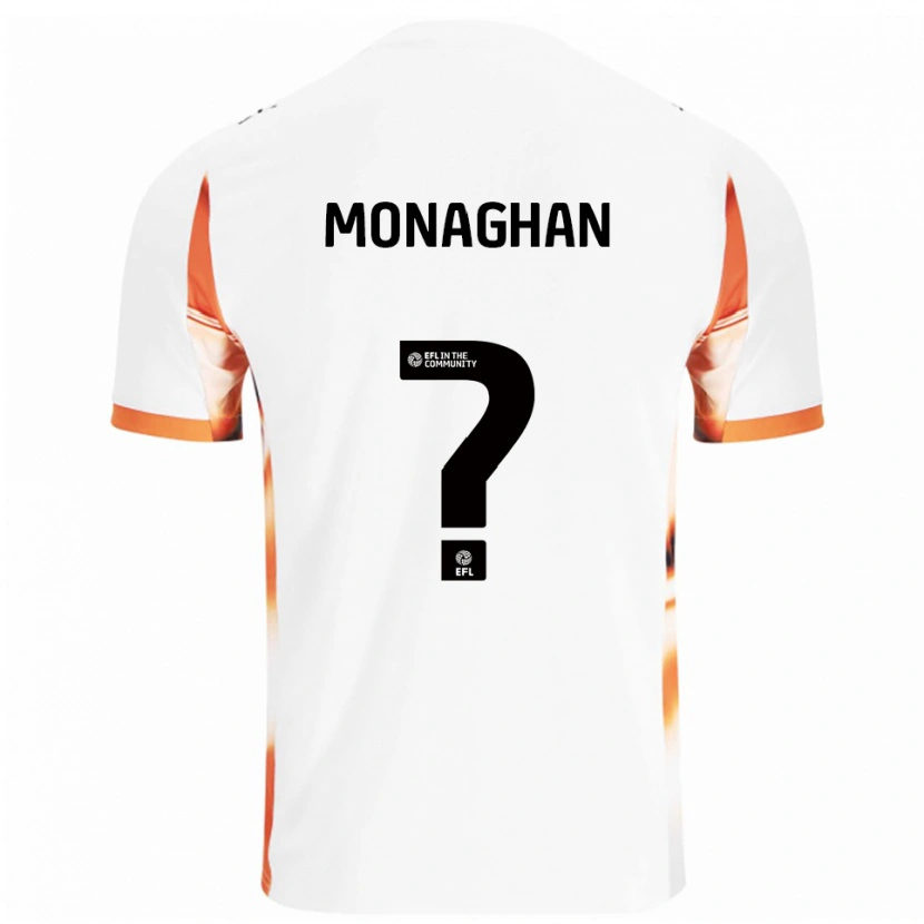 Danxen Damen Kayleigh Monaghan #0 Weiß Orange Schwarz Auswärtstrikot Trikot 2025/26 T-Shirt Österreich