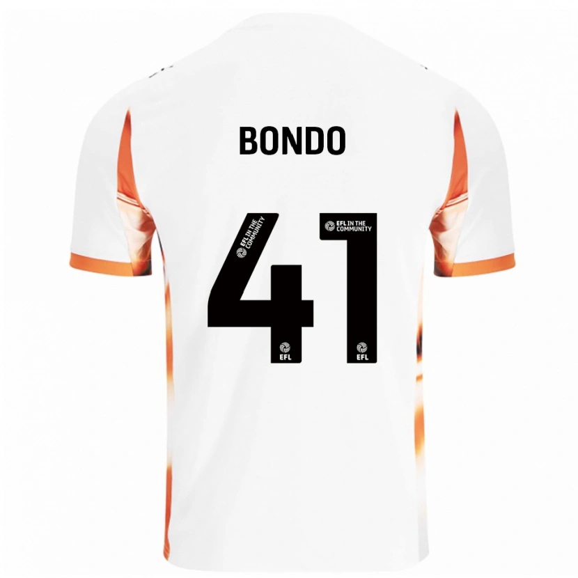 Danxen Damen Terry Bondo #41 Weiß Orange Schwarz Auswärtstrikot Trikot 2025/26 T-Shirt Österreich