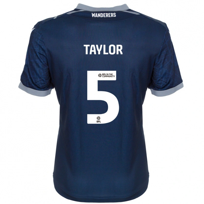 Danxen Damen Richard Taylor #5 Marine Grau Auswärtstrikot Trikot 2025/26 T-Shirt Österreich