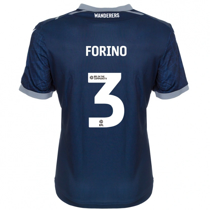 Danxen Damen Chris Forino #3 Marine Grau Auswärtstrikot Trikot 2025/26 T-Shirt Österreich