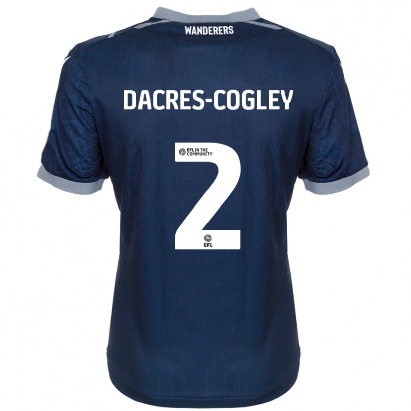 Danxen Damen Josh Dacres-Cogley #2 Marine Grau Auswärtstrikot Trikot 2025/26 T-Shirt Österreich
