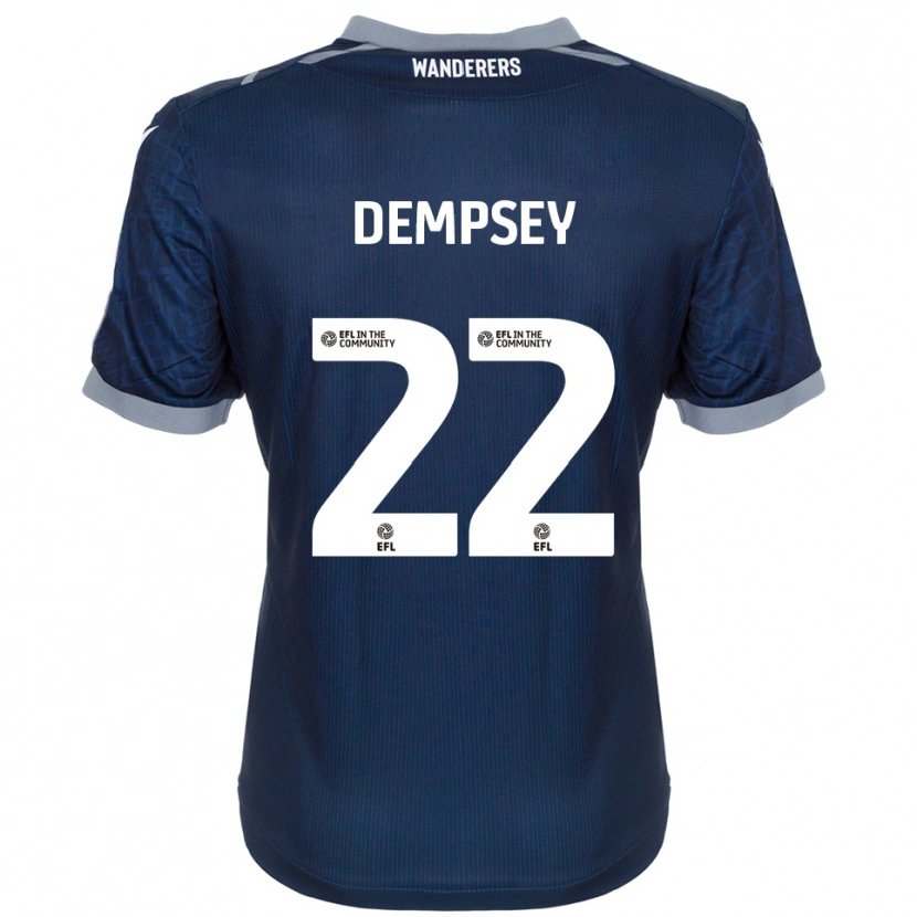 Danxen Damen Kyle Dempsey #22 Marine Grau Auswärtstrikot Trikot 2025/26 T-Shirt Österreich