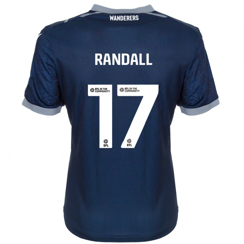 Danxen Damen Joel Randall #17 Marine Grau Auswärtstrikot Trikot 2025/26 T-Shirt Österreich