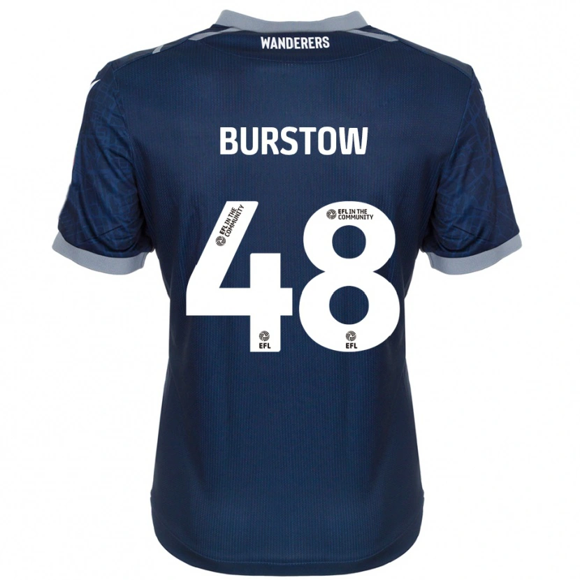 Danxen Damen Mason Burstow #48 Marine Grau Auswärtstrikot Trikot 2025/26 T-Shirt Österreich