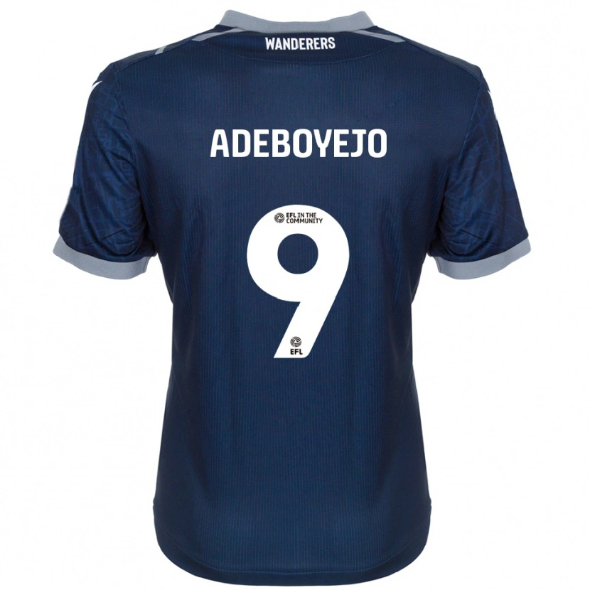 Danxen Damen Victor Adeboyejo #9 Marine Grau Auswärtstrikot Trikot 2025/26 T-Shirt Österreich