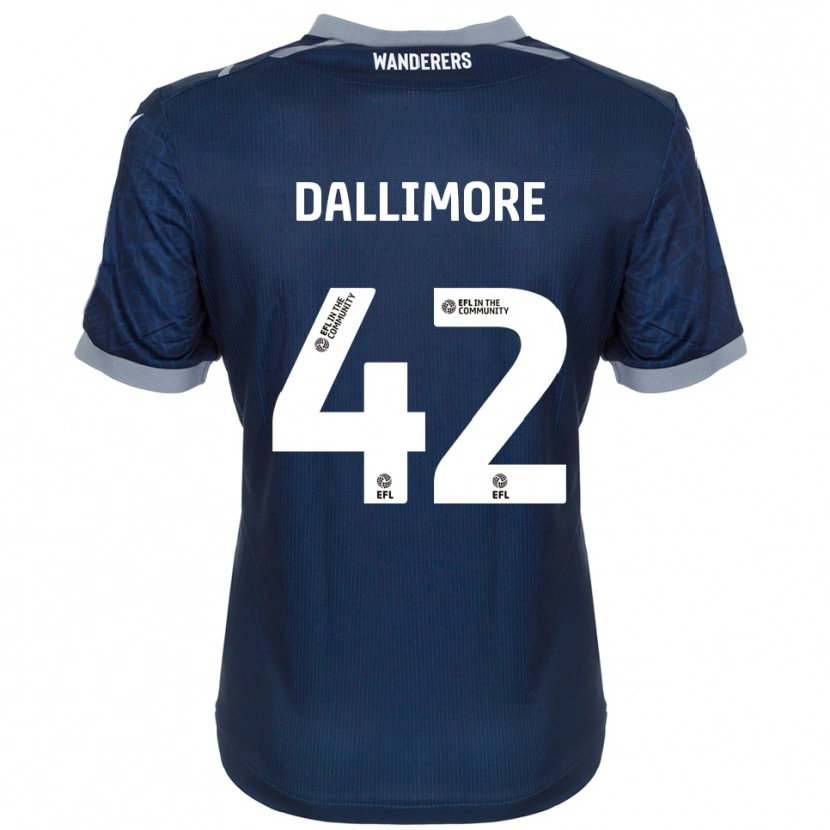 Danxen Damen Jack Dallimore #42 Marine Grau Auswärtstrikot Trikot 2025/26 T-Shirt Österreich