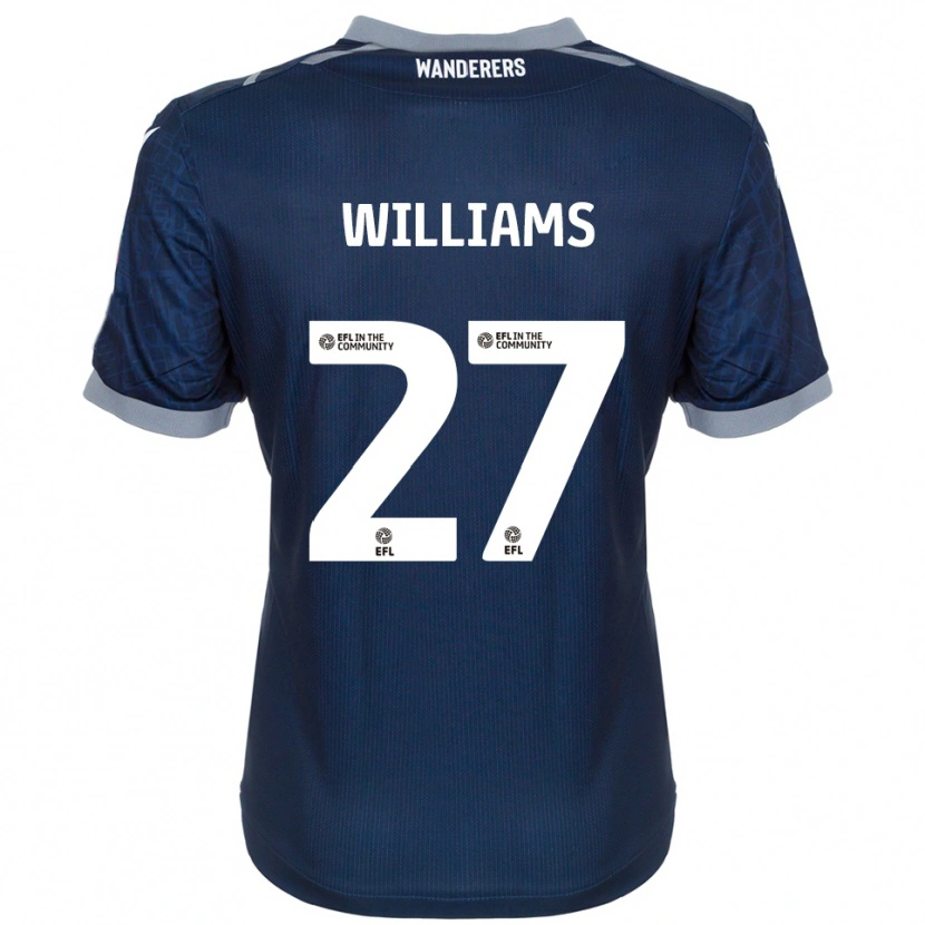 Danxen Damen Randell Williams #27 Marine Grau Auswärtstrikot Trikot 2025/26 T-Shirt Österreich