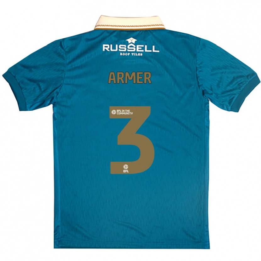 Danxen Damen Jack Armer #3 Himmelblau Weiß Auswärtstrikot Trikot 2025/26 T-Shirt Österreich