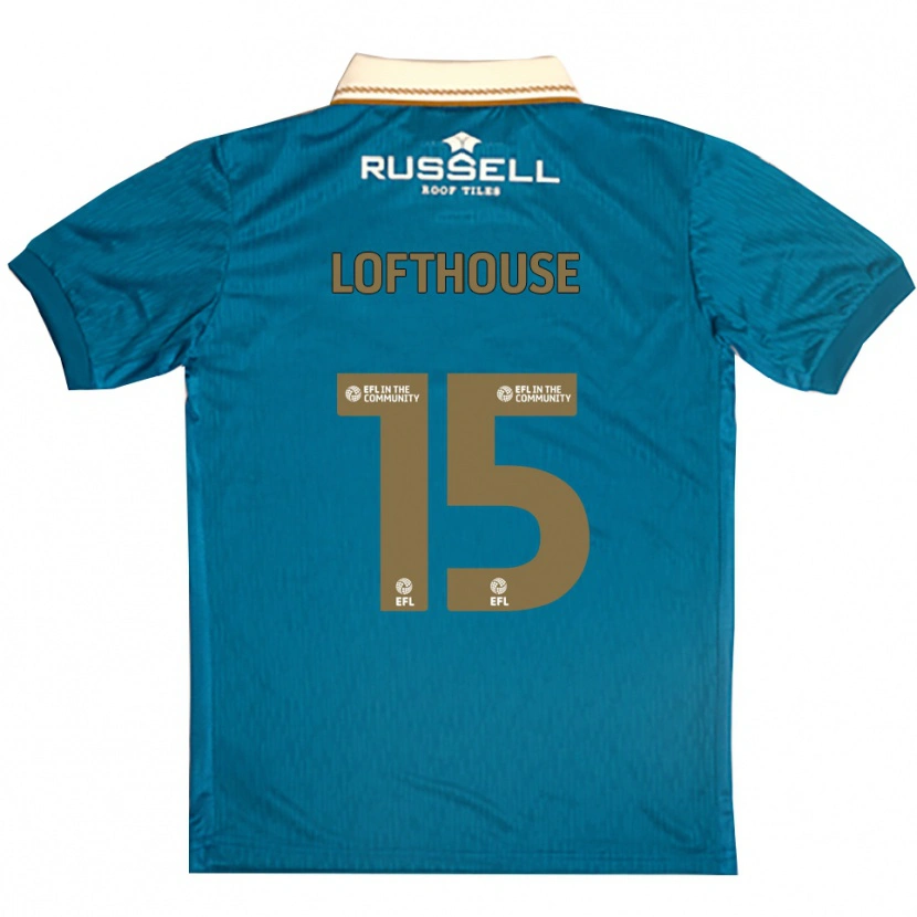 Danxen Damen Kyran Lofthouse #15 Himmelblau Weiß Auswärtstrikot Trikot 2025/26 T-Shirt Österreich