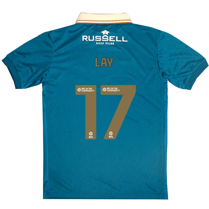 Danxen Damen Matty Lay #17 Himmelblau Weiß Auswärtstrikot Trikot 2025/26 T-Shirt Österreich