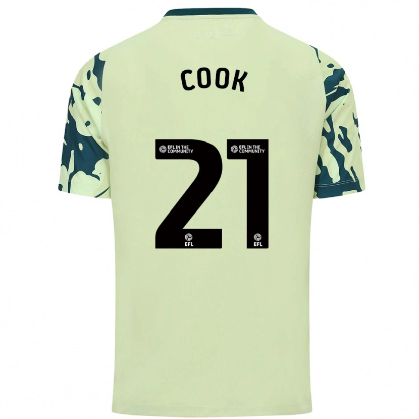 Danxen Damen Mikayla Cook #21 Dunkelgrün Auswärtstrikot Trikot 2025/26 T-Shirt Österreich