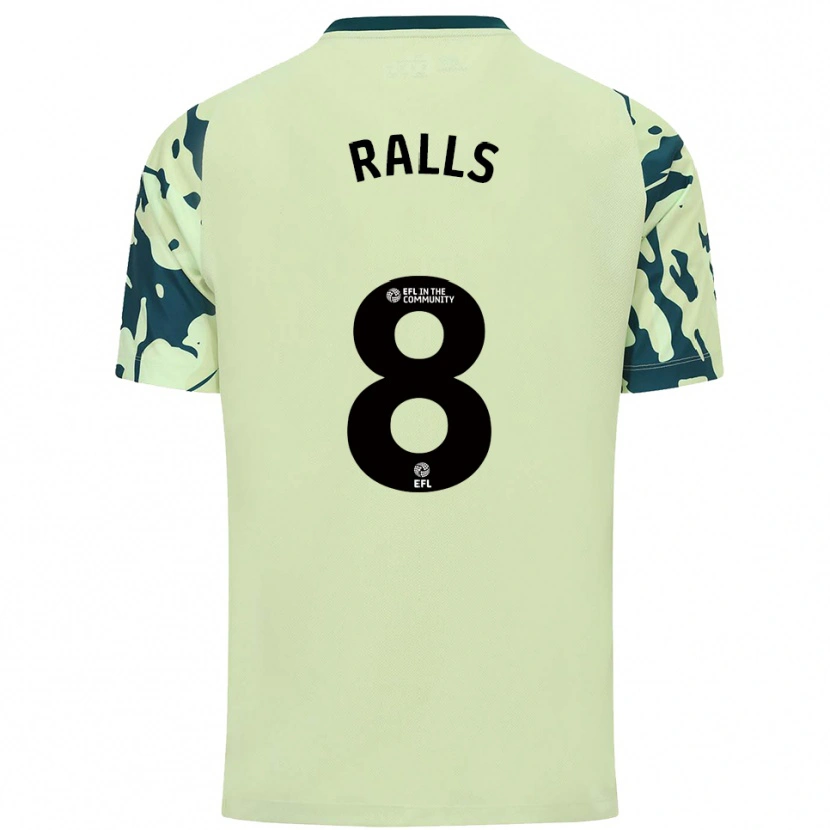 Danxen Damen Joe Ralls #8 Dunkelgrün Auswärtstrikot Trikot 2025/26 T-Shirt Österreich