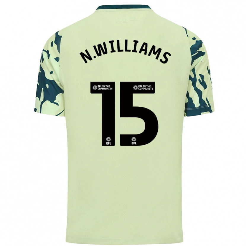 Danxen Damen Noah Williams #15 Dunkelgrün Auswärtstrikot Trikot 2025/26 T-Shirt Österreich