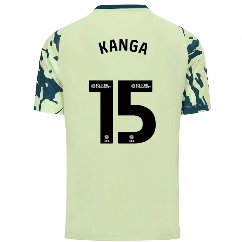 Danxen Damen Wilfried Kanga #15 Dunkelgrün Auswärtstrikot Trikot 2025/26 T-Shirt Österreich