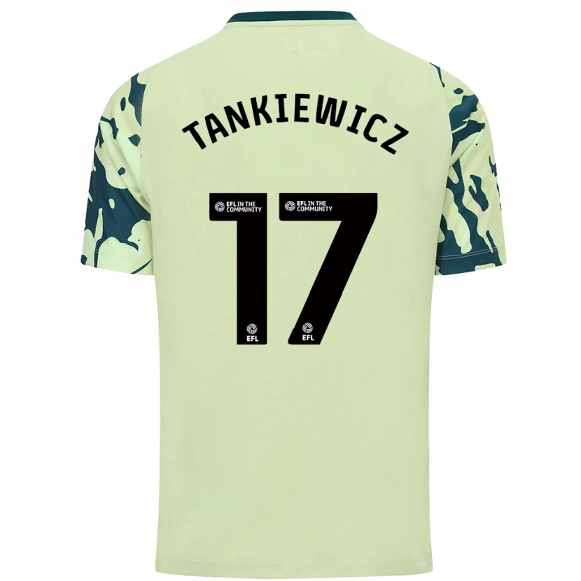 Danxen Damen Rob Tankiewicz #17 Dunkelgrün Auswärtstrikot Trikot 2025/26 T-Shirt Österreich
