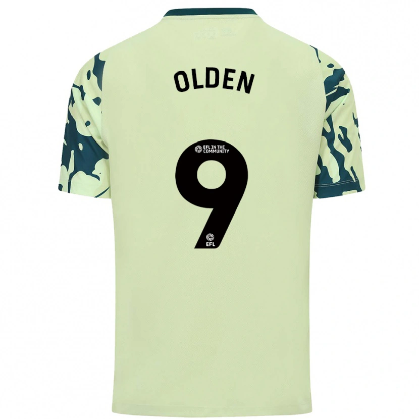 Danxen Damen Mackenzie Olden #9 Dunkelgrün Auswärtstrikot Trikot 2025/26 T-Shirt Österreich