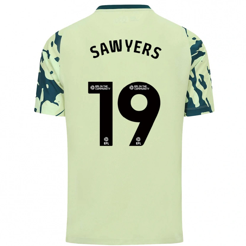 Danxen Damen Romaine Sawyers #19 Dunkelgrün Auswärtstrikot Trikot 2025/26 T-Shirt Österreich