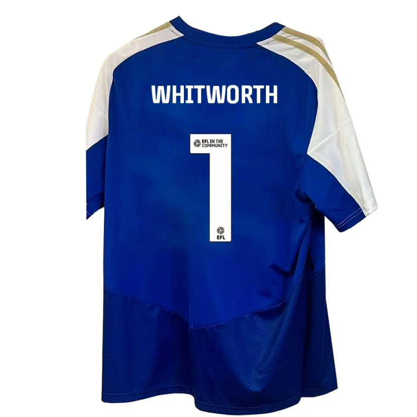 Danxen Damen Joe Whitworth #1 Blau Weiß Gold Auswärtstrikot Trikot 2025/26 T-Shirt Österreich