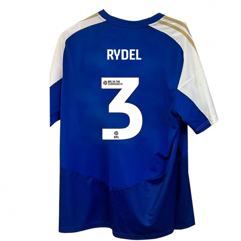Danxen Damen Ryan Rydel #3 Blau Weiß Gold Auswärtstrikot Trikot 2025/26 T-Shirt Österreich