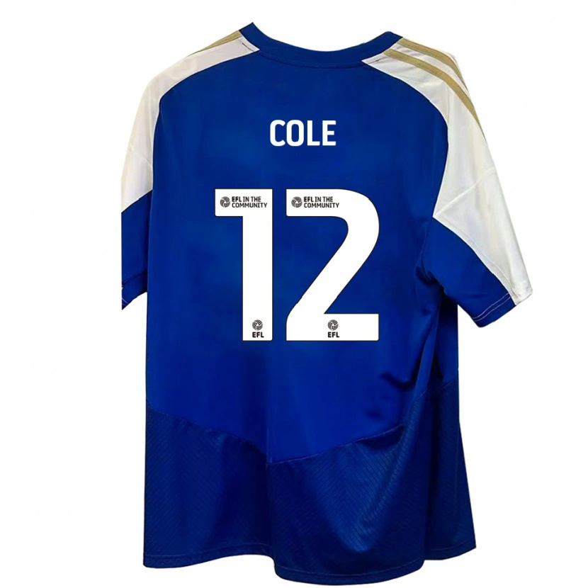 Danxen Damen Reece Cole #12 Blau Weiß Gold Auswärtstrikot Trikot 2025/26 T-Shirt Österreich
