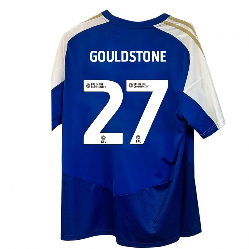 Danxen Damen Lemoni Gouldstone #27 Blau Weiß Gold Auswärtstrikot Trikot 2025/26 T-Shirt Österreich