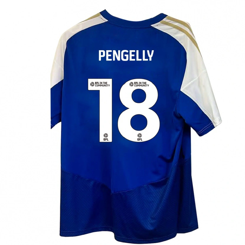 Danxen Damen Connie Pengelly #18 Blau Weiß Gold Auswärtstrikot Trikot 2025/26 T-Shirt Österreich