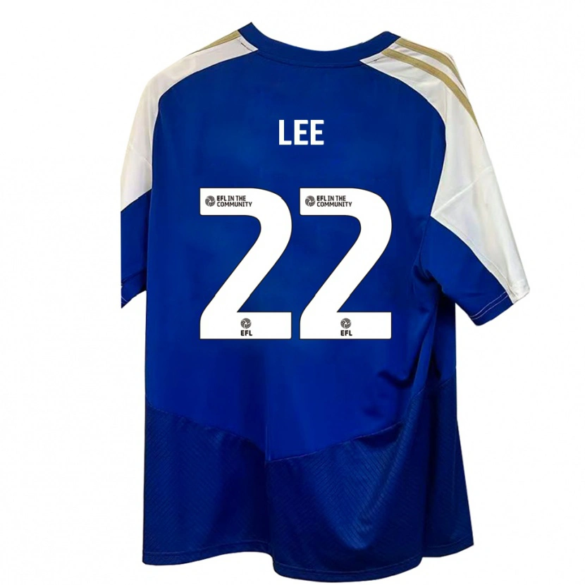 Danxen Damen Harry Lee #22 Blau Weiß Gold Auswärtstrikot Trikot 2025/26 T-Shirt Österreich