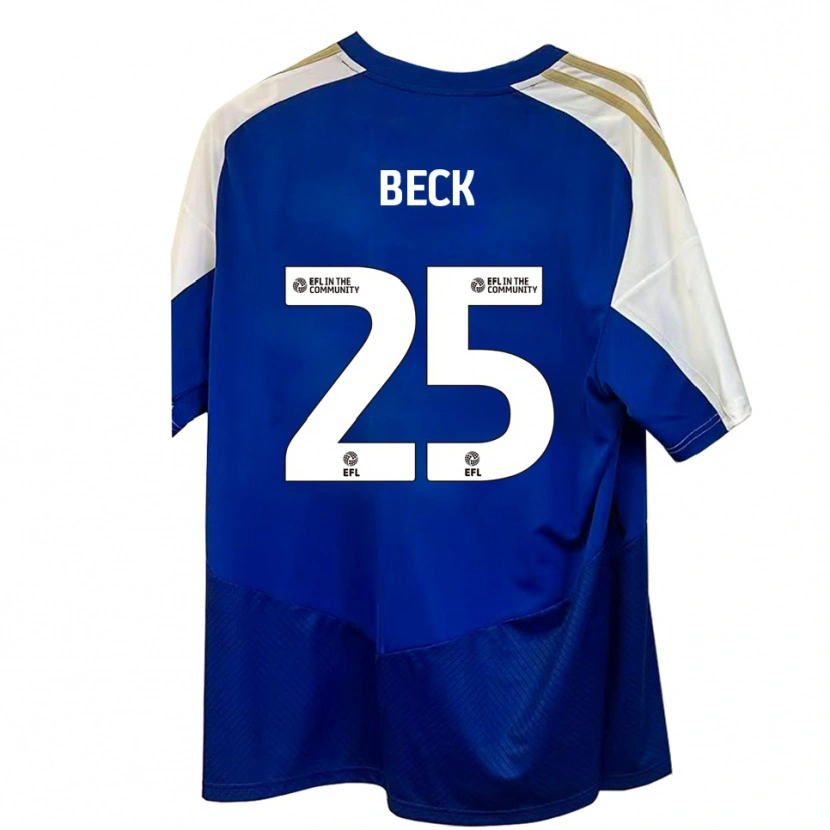 Danxen Damen Steph Beck #25 Blau Weiß Gold Auswärtstrikot Trikot 2025/26 T-Shirt Österreich